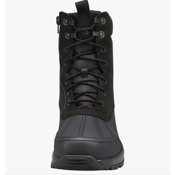 UGG $229 Emmett Duck Boot Hi Black Waterproof Cold Rated Men’s 11 NEW main image 4